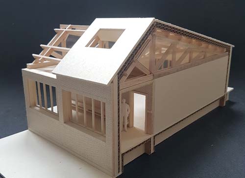 Un concours - Maquettes pour les étudiants en Architecture